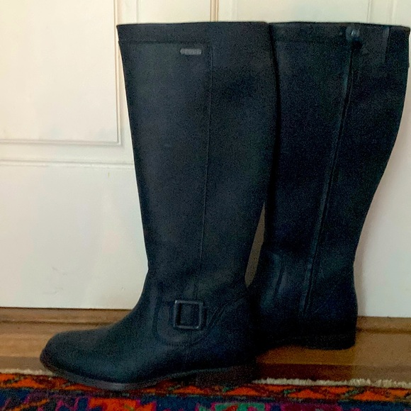 Dubarry Black Limerick Ladies Boots 39 - Picture 1 of 11